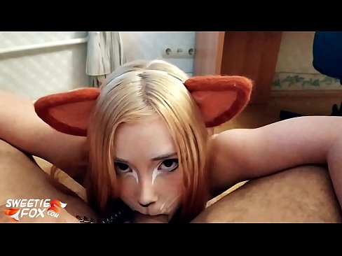 ❤️ Kitsune yutmak çük ve boşalmak içinde ona ağız ❤ Süper porno tr.pornokey.ru ❌❤